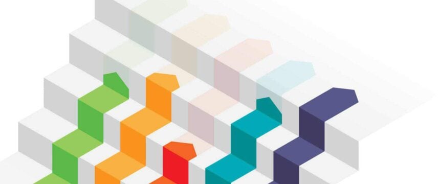 colorful arrows going upward