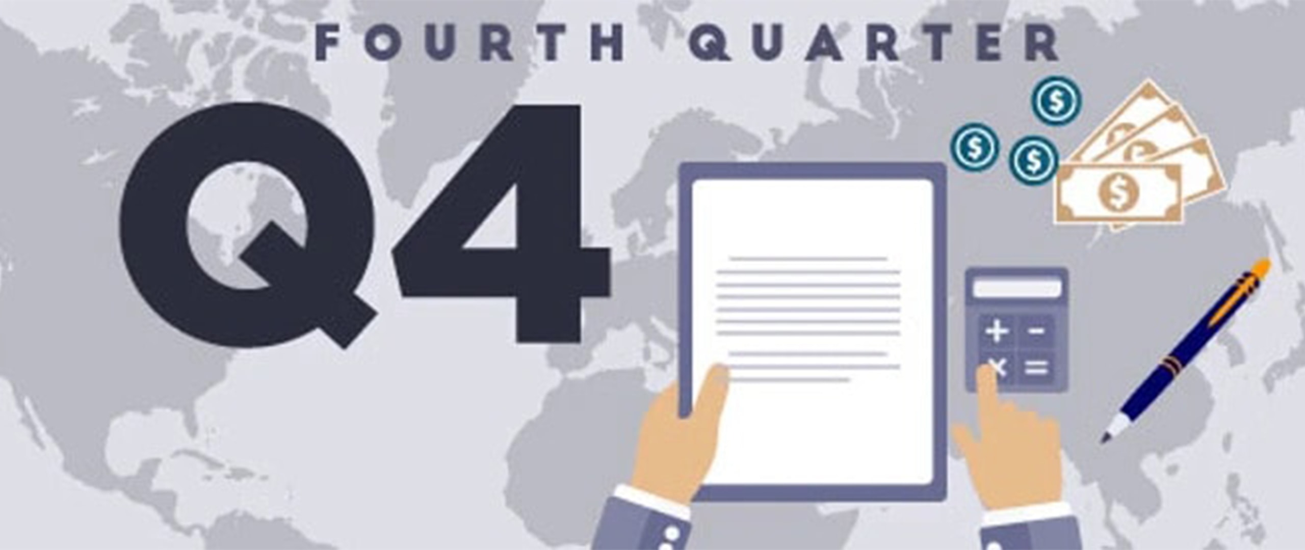 Fourth Quarter Q4 banner