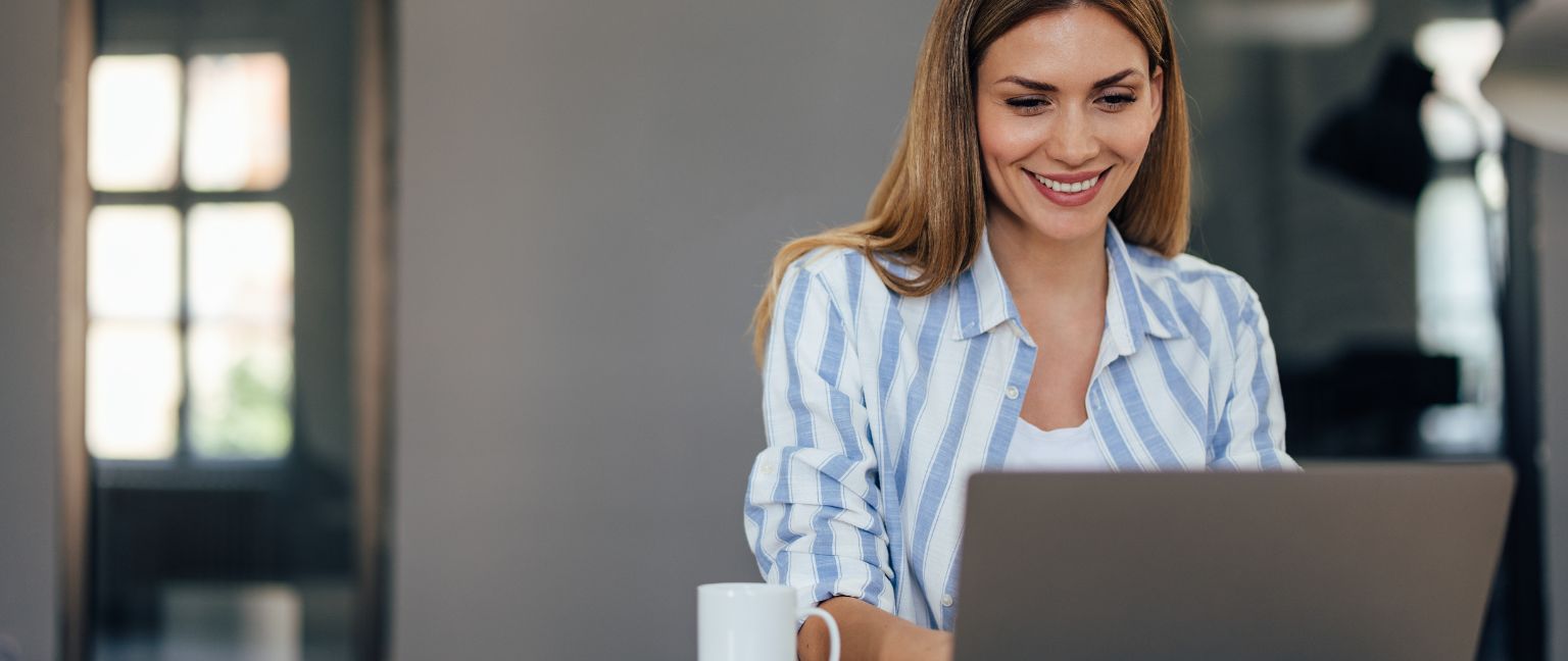 woman launching new product on amazon storefront